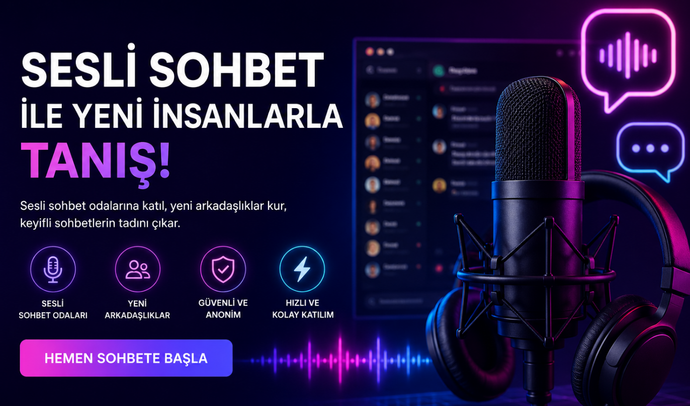 Türkçe sesli sohbet siteleri2026-1